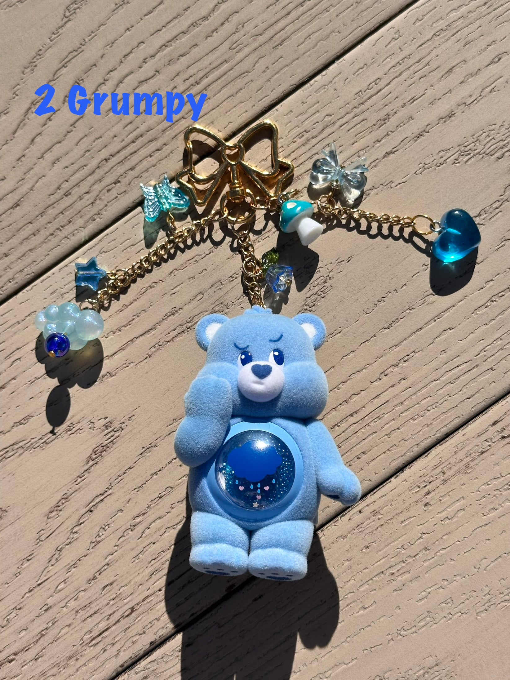 Grumpy Bear Charm