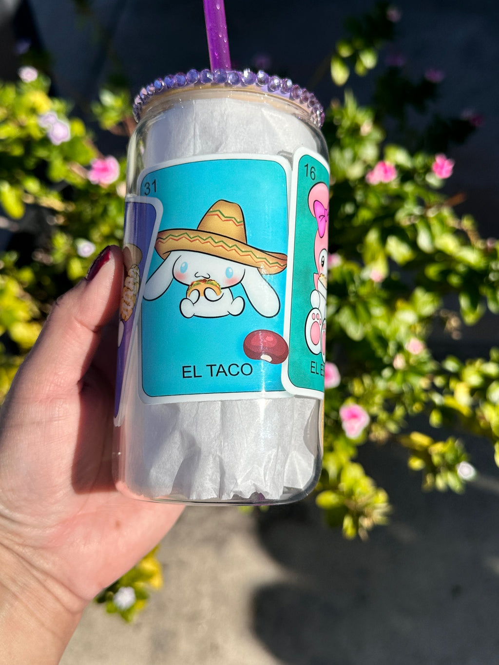 Kitty and friends lotería