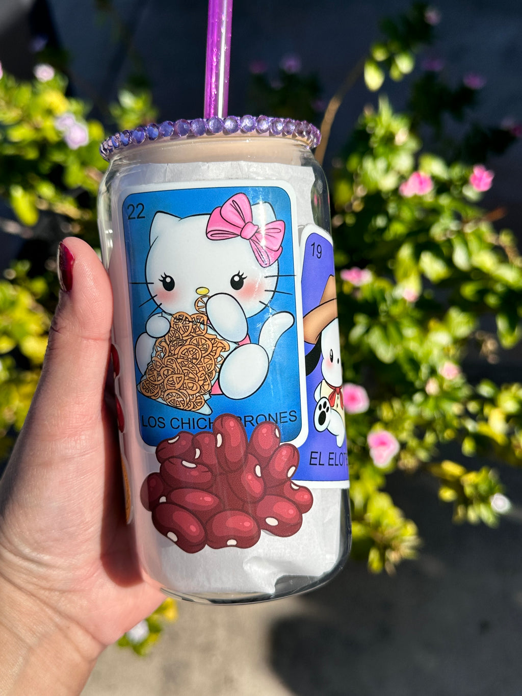 Kitty and friends lotería