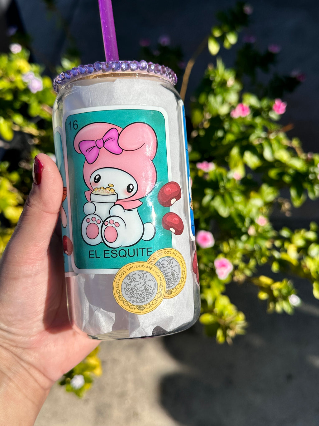 Kitty and friends lotería