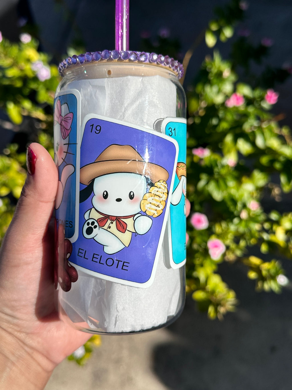 Kitty and friends lotería