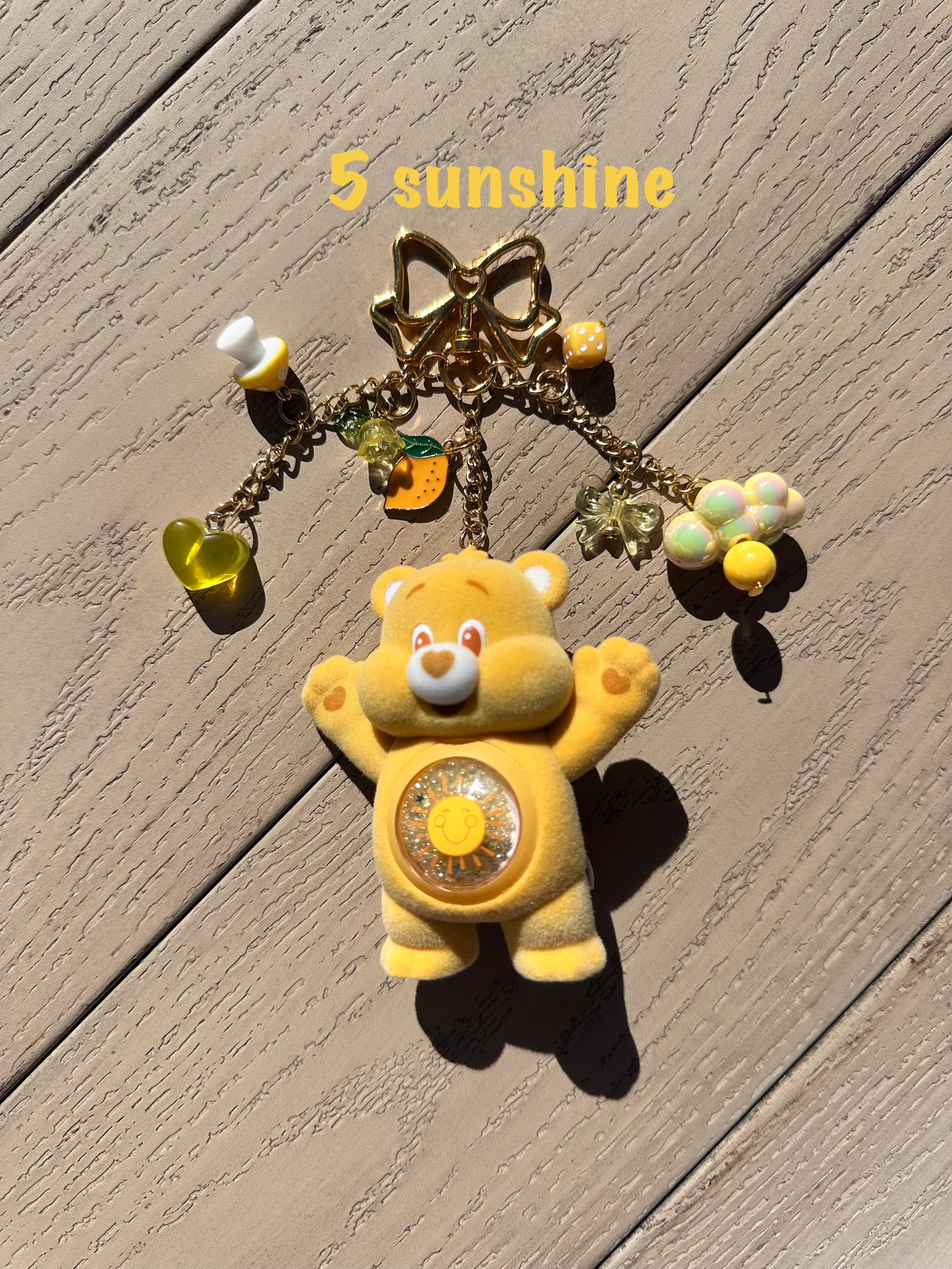 Sunshine Bear Charm