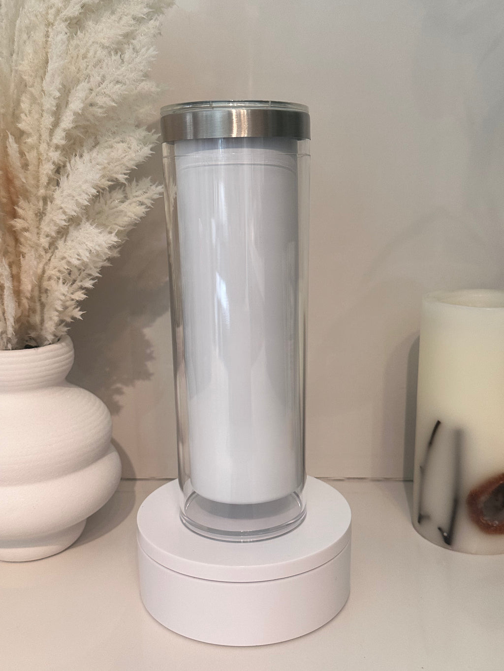 Snow globe 20 oz Steel cup