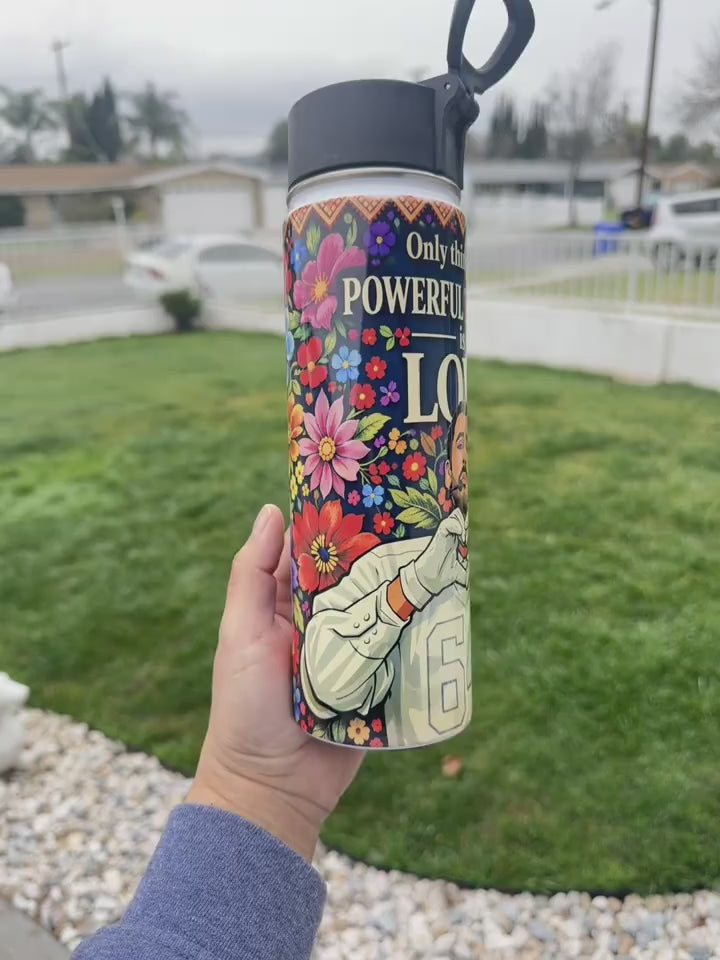 Bad Bunny water bottle